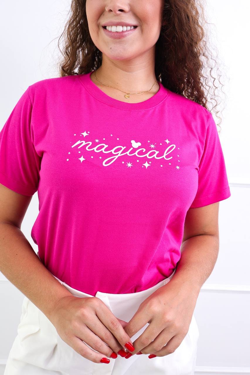 T-shirt Magical - Rosa Pink